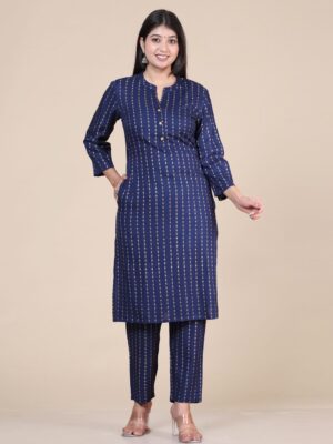 Women Printed Regular Kurta with Trouser